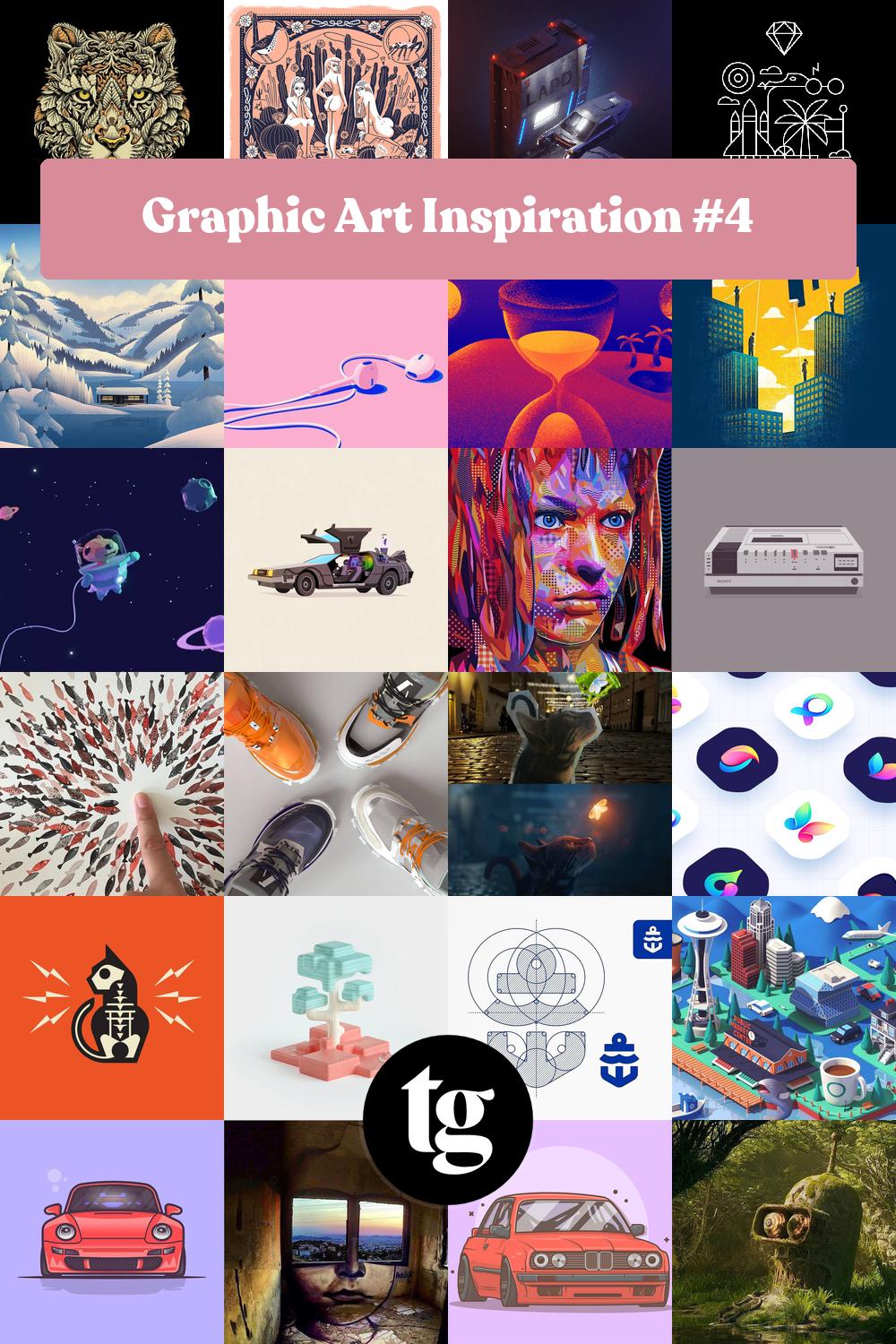 Graphic Art Inspo #4 - Type Gang