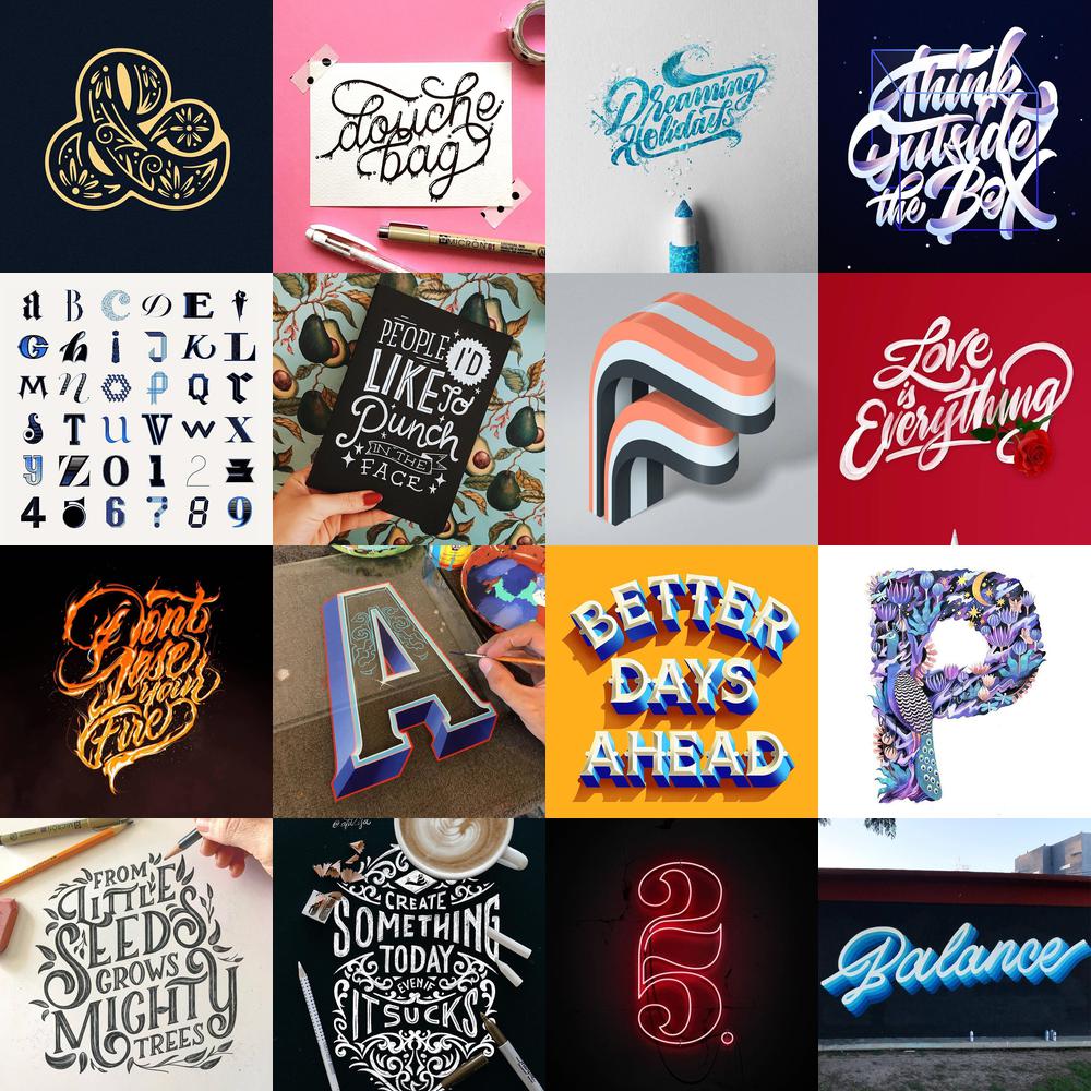 Lettering Inspo #7 - Type Gang